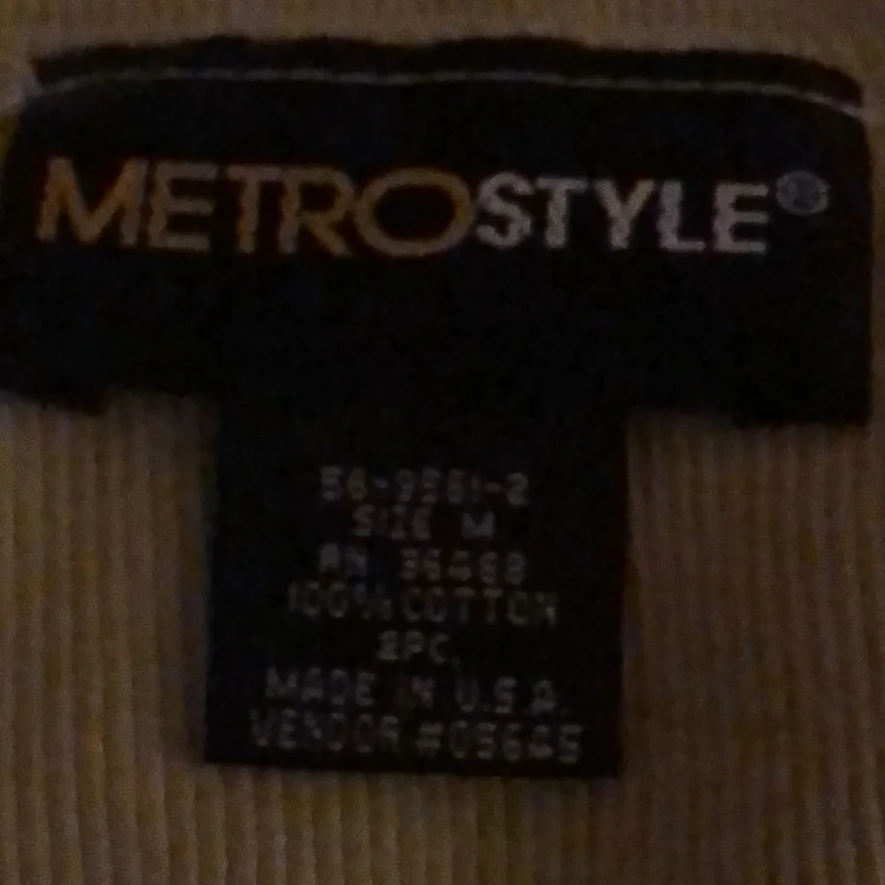Metro style rib knit green stretchy tank NWOT M